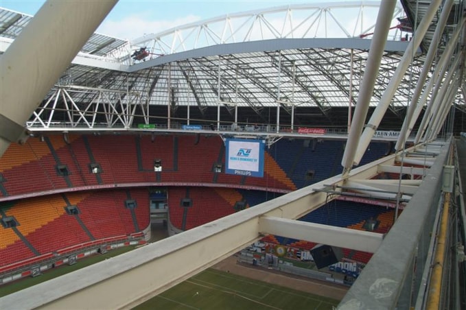 Bosma & Bronkhorst aandrijving en besturing dak Amsterdam ArenA