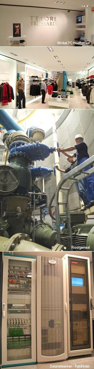 Bosma&Bronkhorst, elektrotechnische installaties, aandrijfsystemen, technische automatisering, panelenbouw, service en onderhoud, plaatwerk; winkel PC Hooftstraat